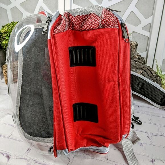 NWT - Portable Ventilated Carry Backpack for Dog Cat Pet Carrier - Picture 10 of 15